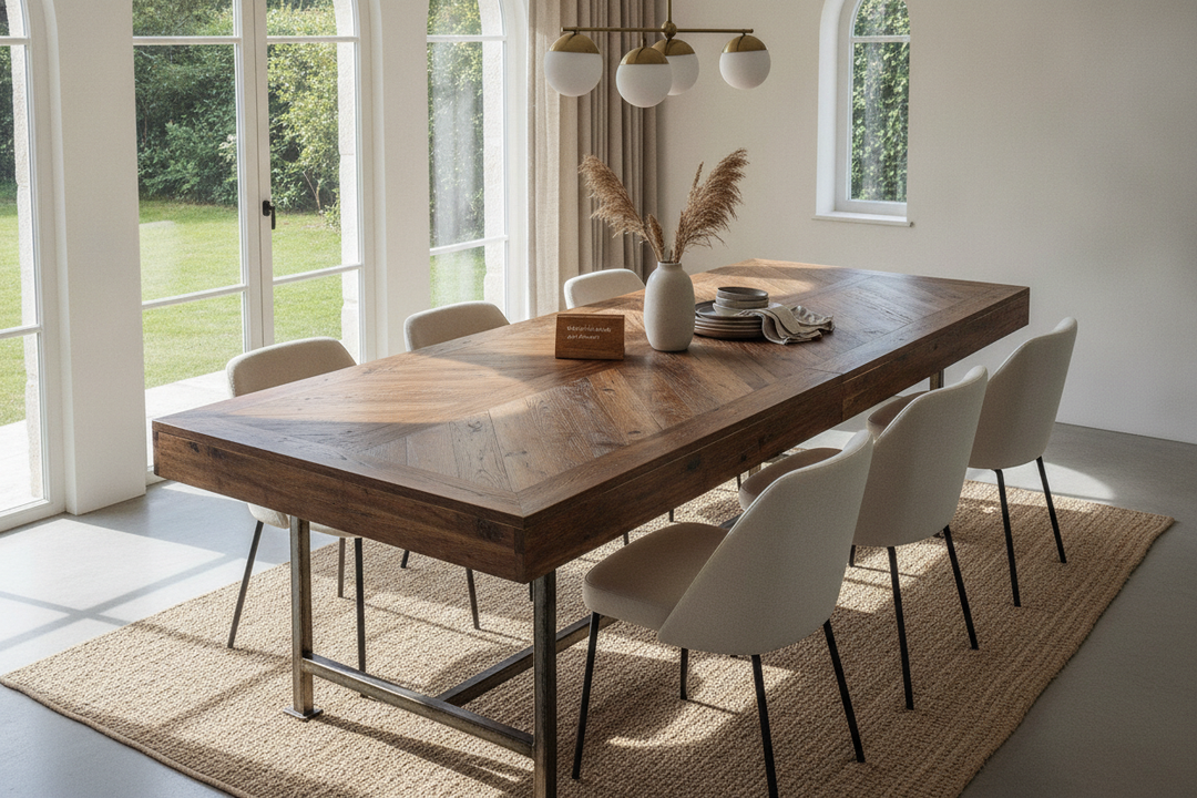 I Saved My Ruined Dining Table With a Custom Table Topper