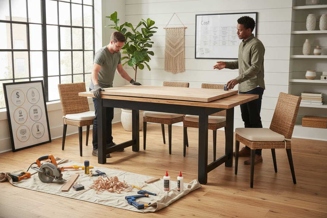 How Much It Actually Costs to Replace Table Top Wood