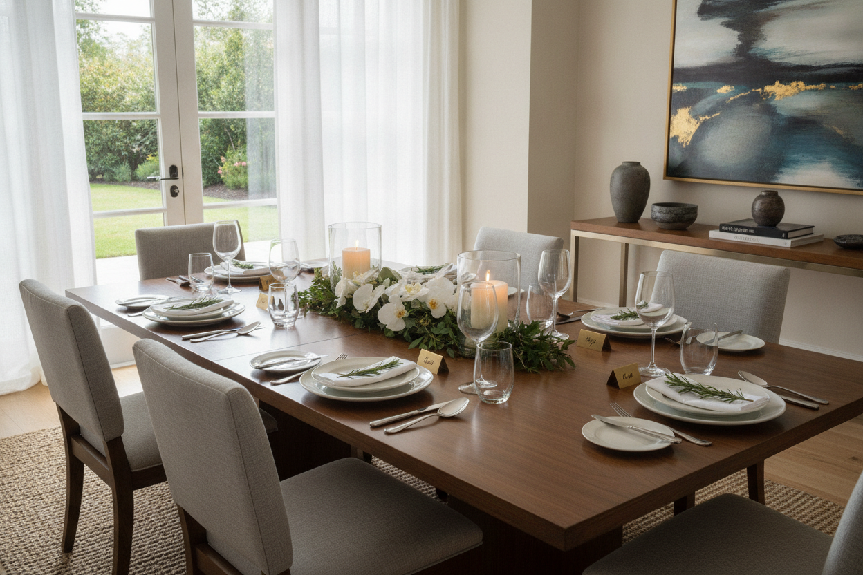 I Memorized One Sample Table Setting and Use It for Every Dinner Party