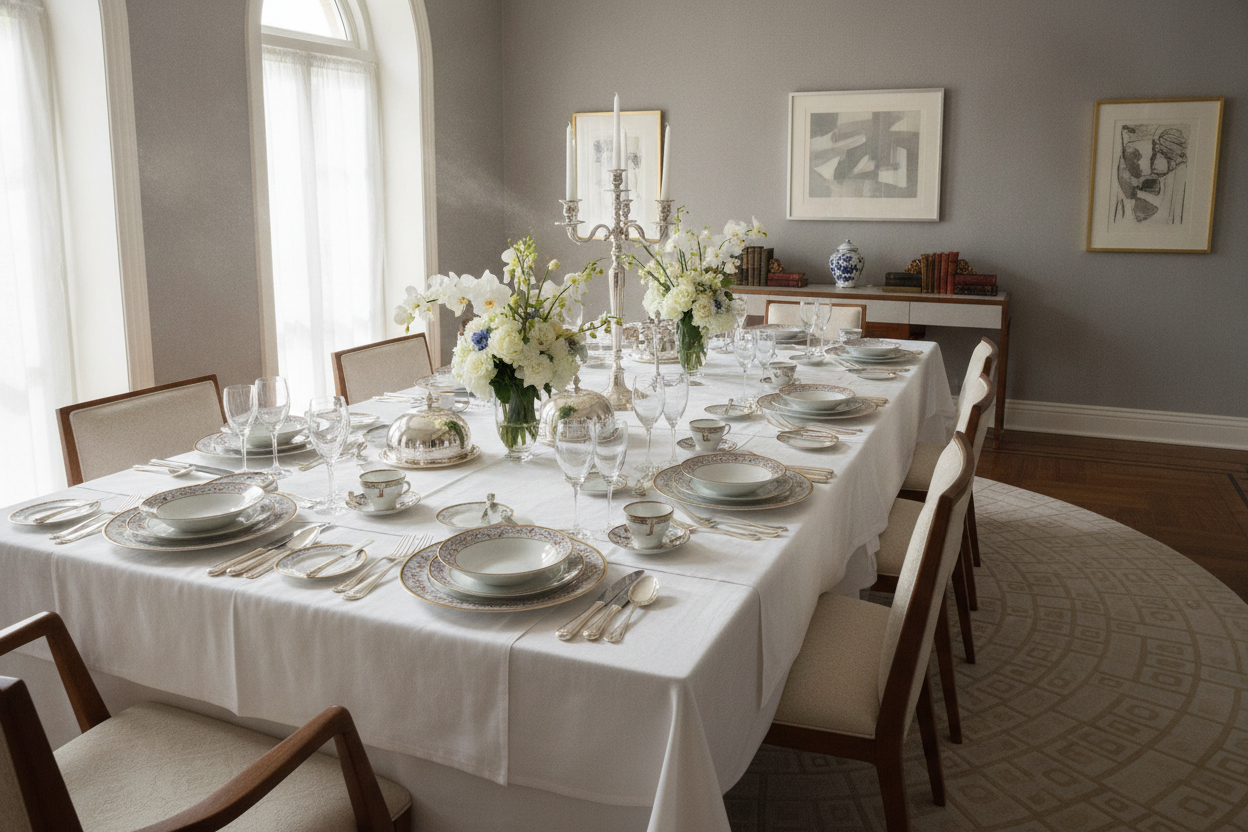 Why Your Design for Table Setting Makes Guests Afraid to Eat