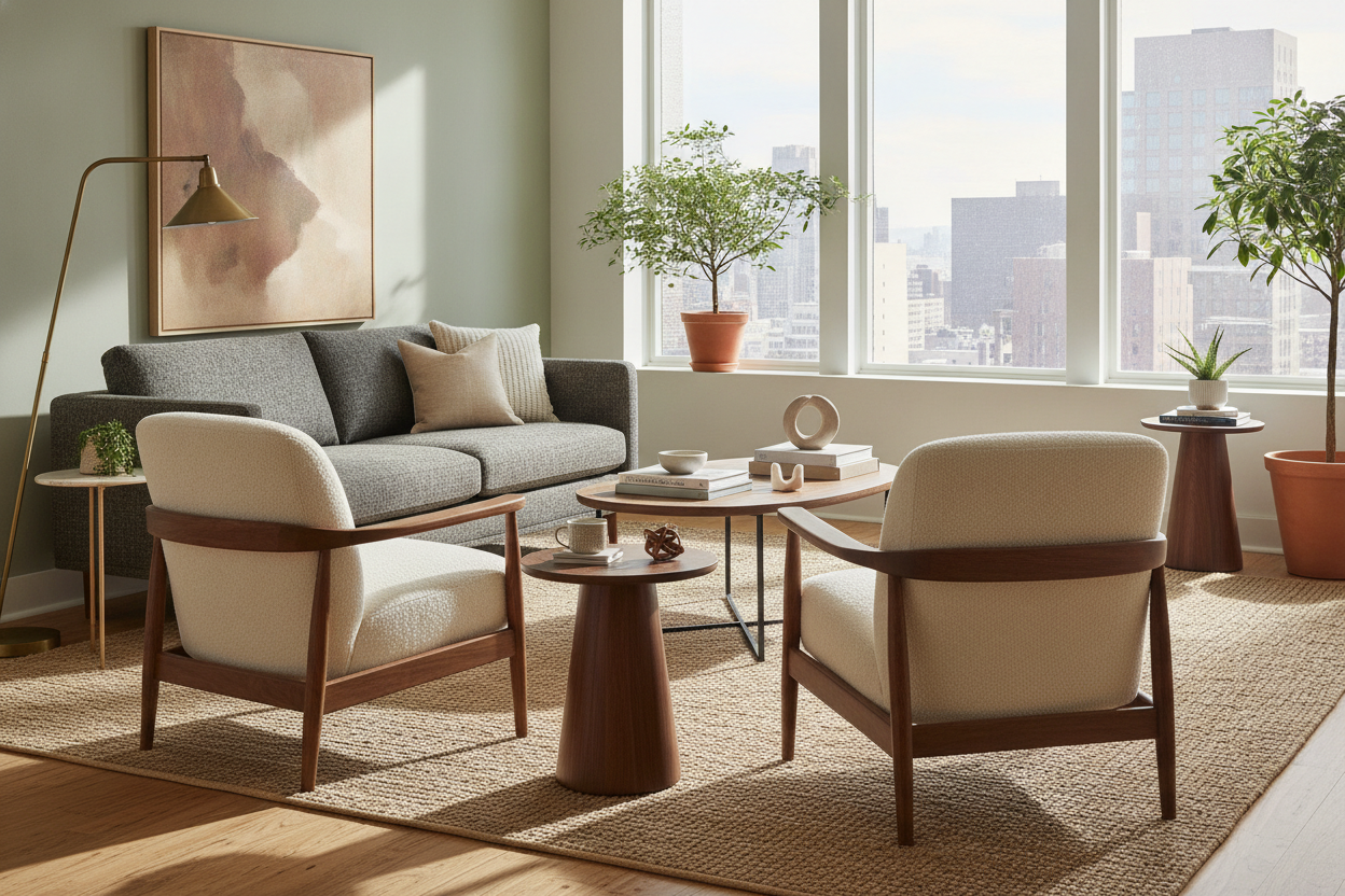 Why Your Armchair Needs a Ridiculously Small Table for Chair Scale