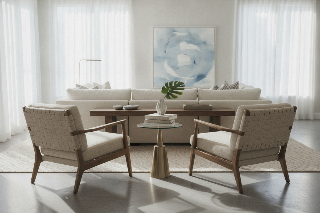 Why Your Tables Between Two Chairs Always Look Awkward