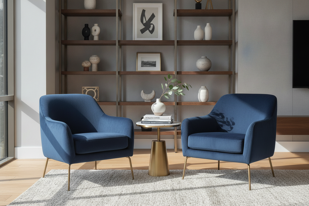 Stop Buying Lonely Chairs: You Need an Accent Chair and Table