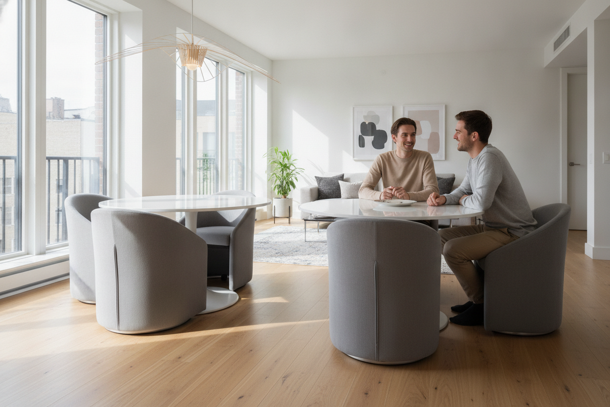 Are Round Dining Table Hidden Chairs Sets Actually Comfortable?