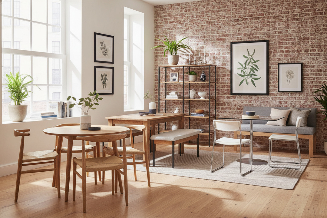 Stop Hunching: You Have Room for a Small Dining Table and Chairs Set