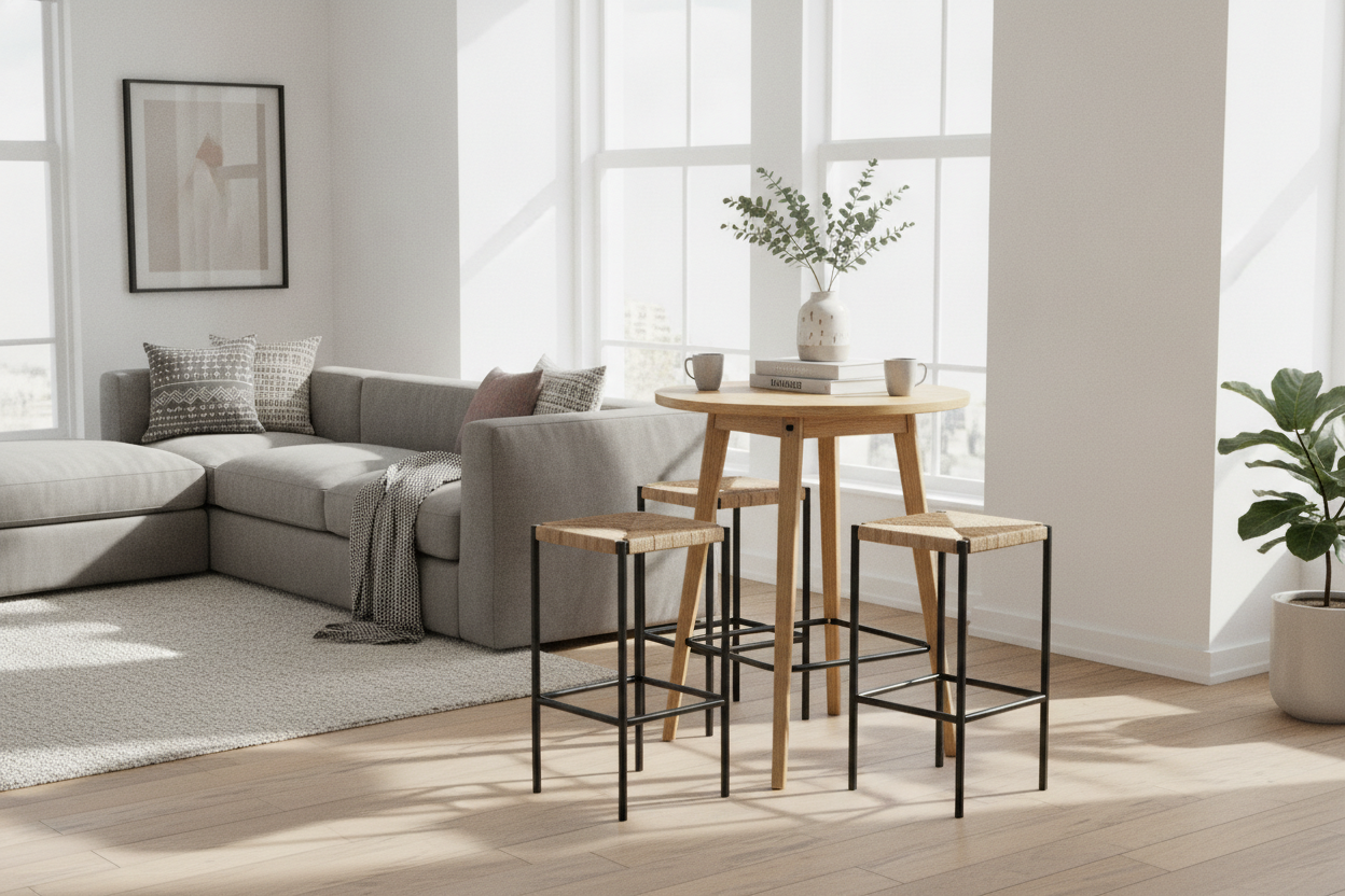 Is a Small Table and Stools Actually Better Than a Dining Set?