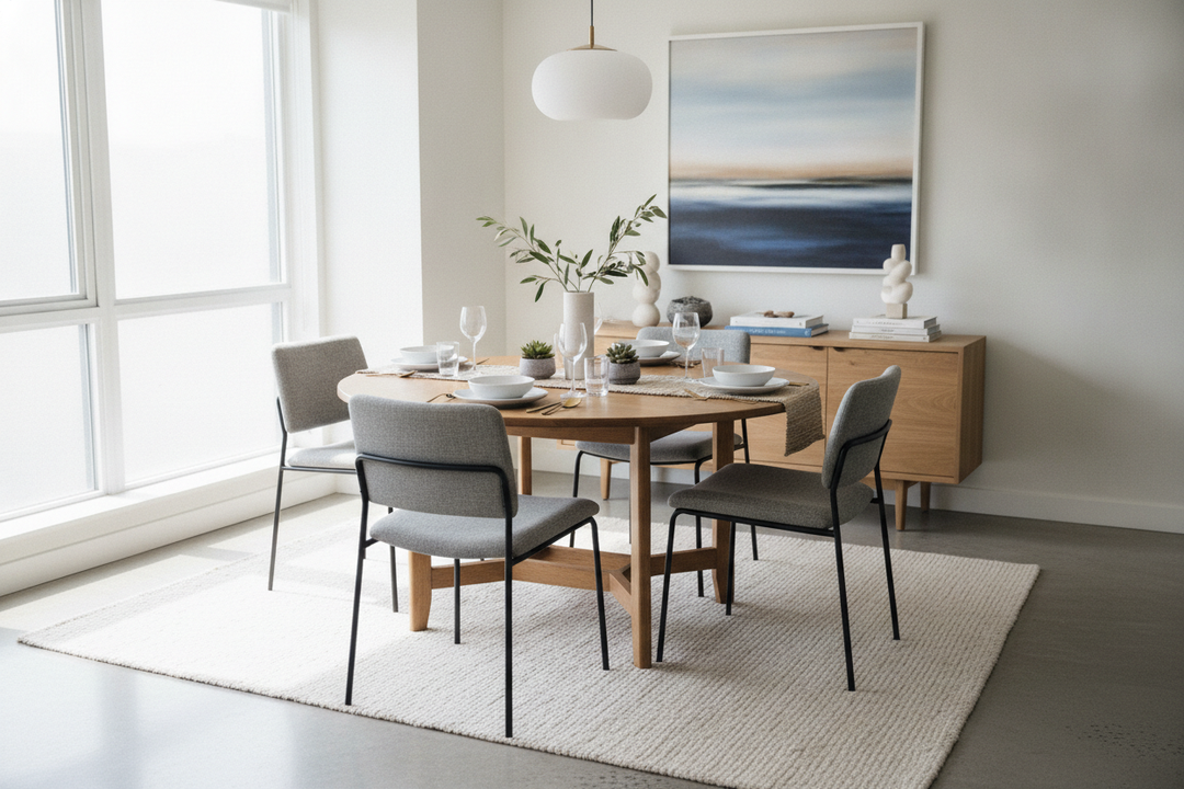 I Hosted 6 People at a Dining Room Table Small Enough for a Studio
