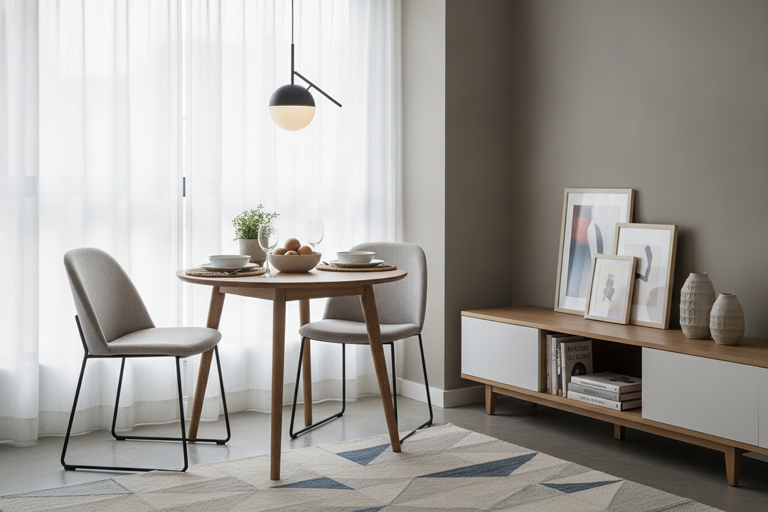 I Refuse Couch Dinners: My Dining Room Table for Small Apartment Fix