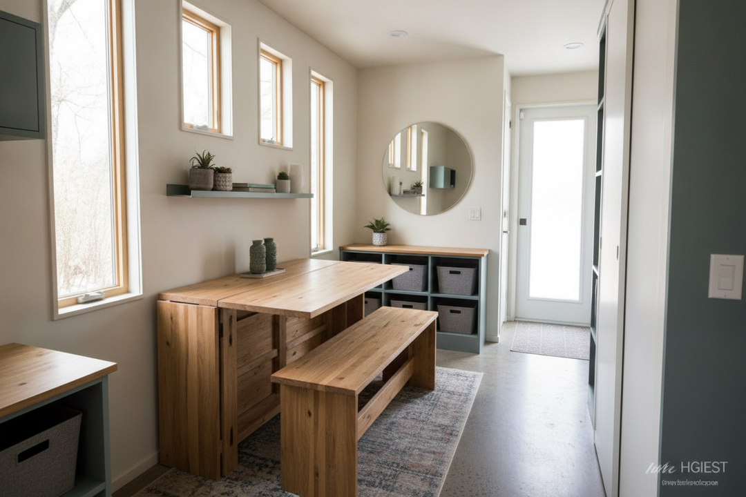 Why Finding a Dining Table for Tiny House Layouts Feels Impossible