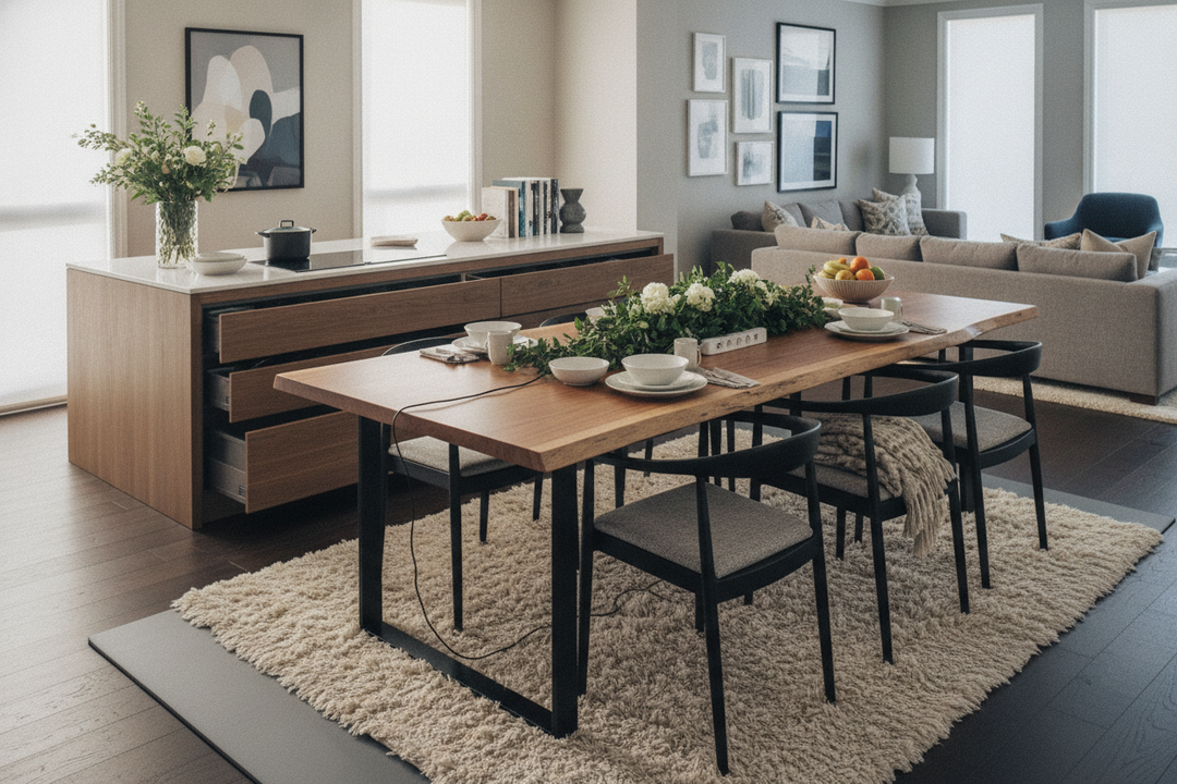 What Perfectly Styled Images of Kitchen Tables Always Hide