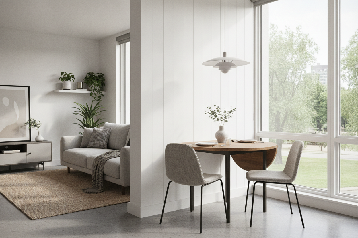 I Finally Admitted I Only Need a Half Kitchen Table