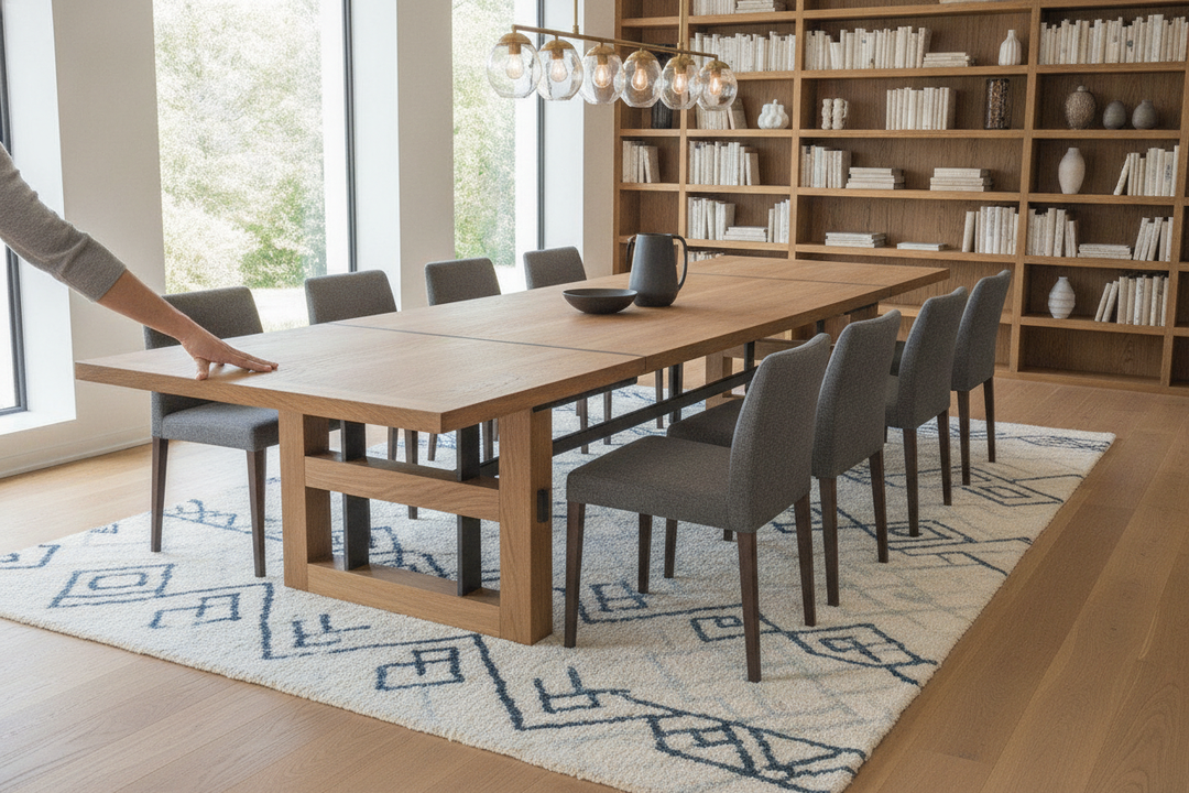 Why Most Dining Room Tables That Extend Are Wobbly Nightmares
