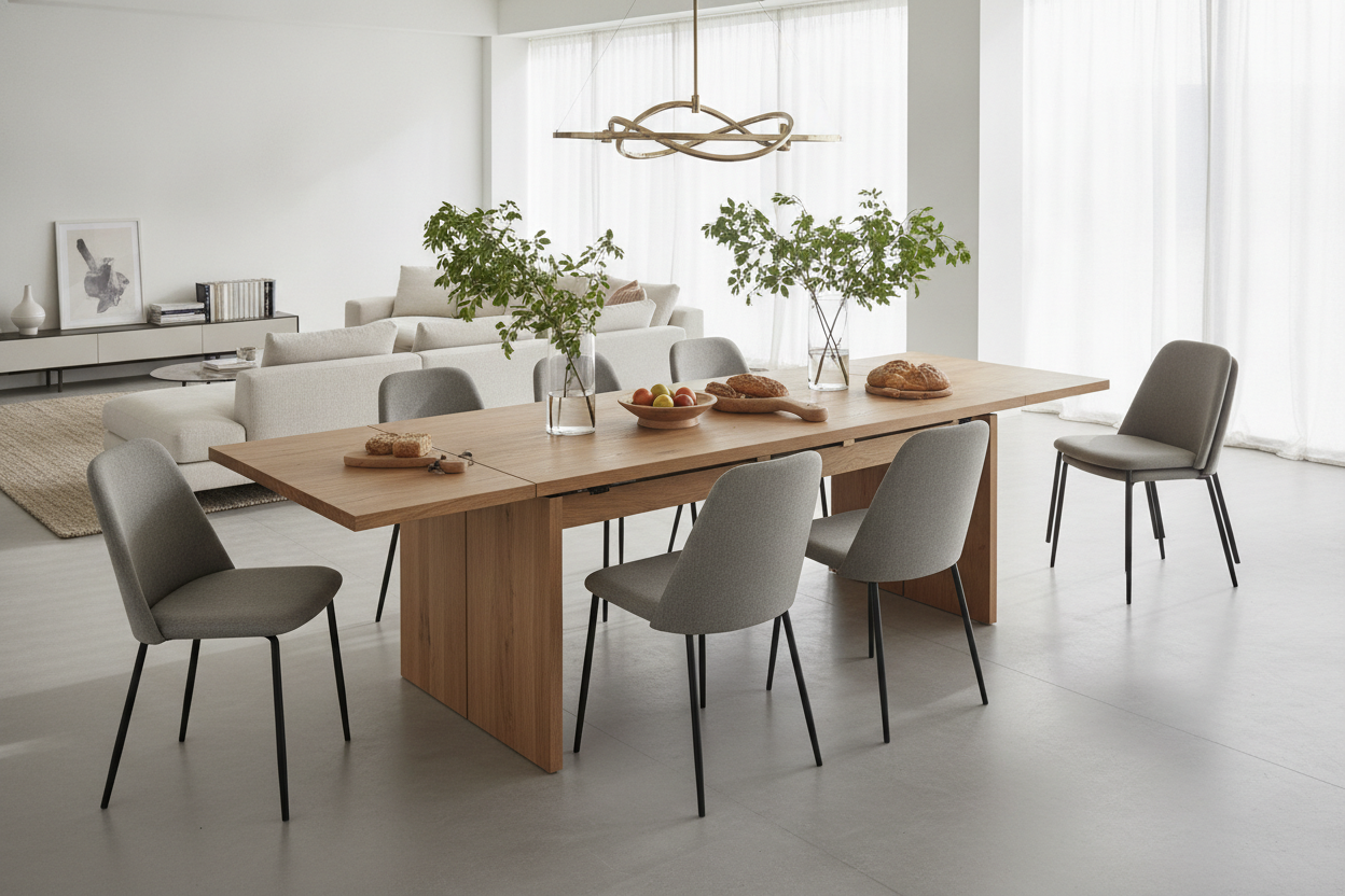 Stop Buying 10-Seaters: Get a Dining Room Table With Leaf