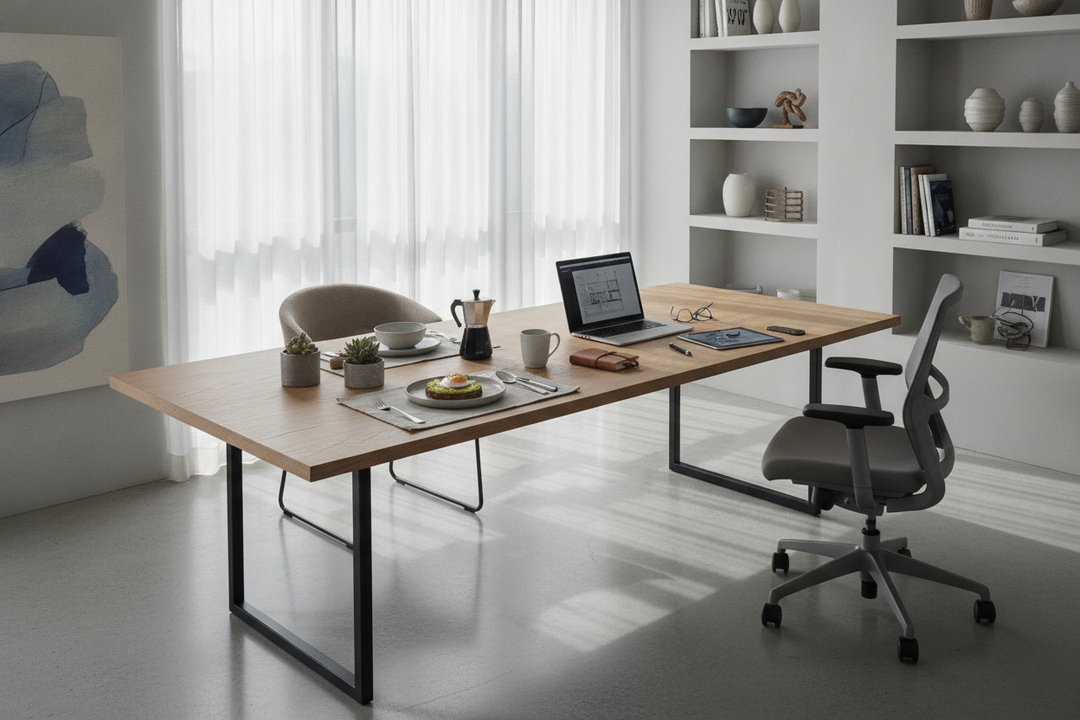 Stop Pretending You Only Use Your Modern Dining Table for Eating