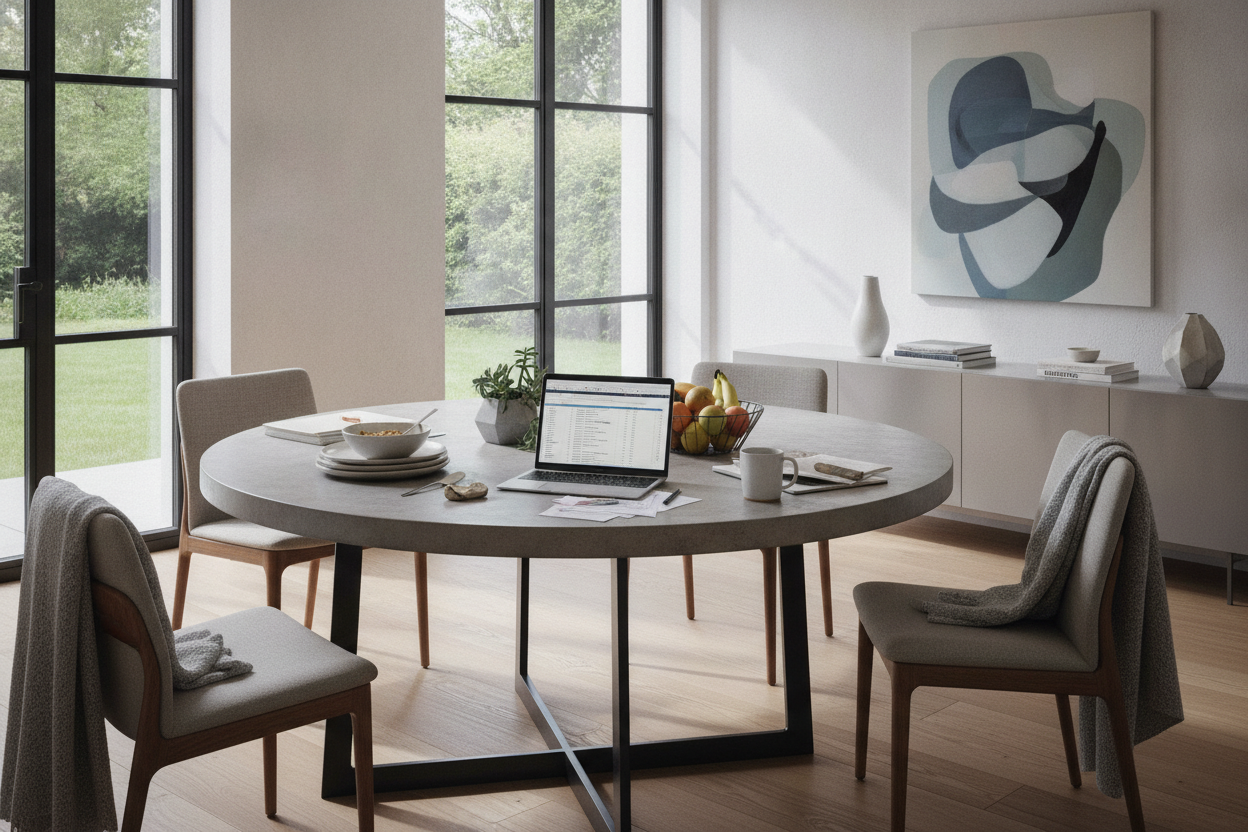 Why Your Modern Everyday Dining Table Decor Gets in the Way