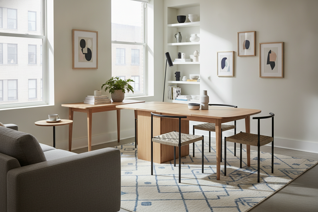 My Defense of the Modular Dining Table for Chronic Rearrangers