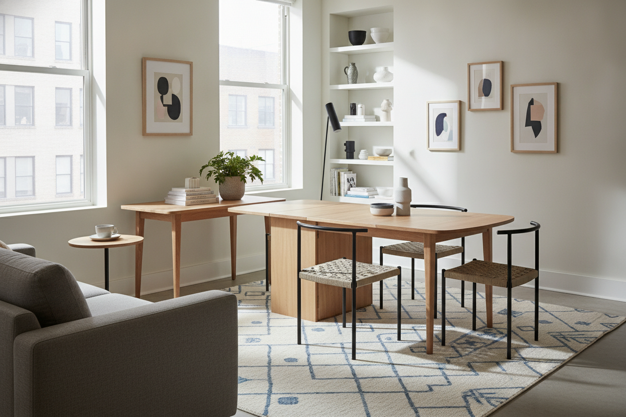 My Defense of the Modular Dining Table for Chronic Rearrangers