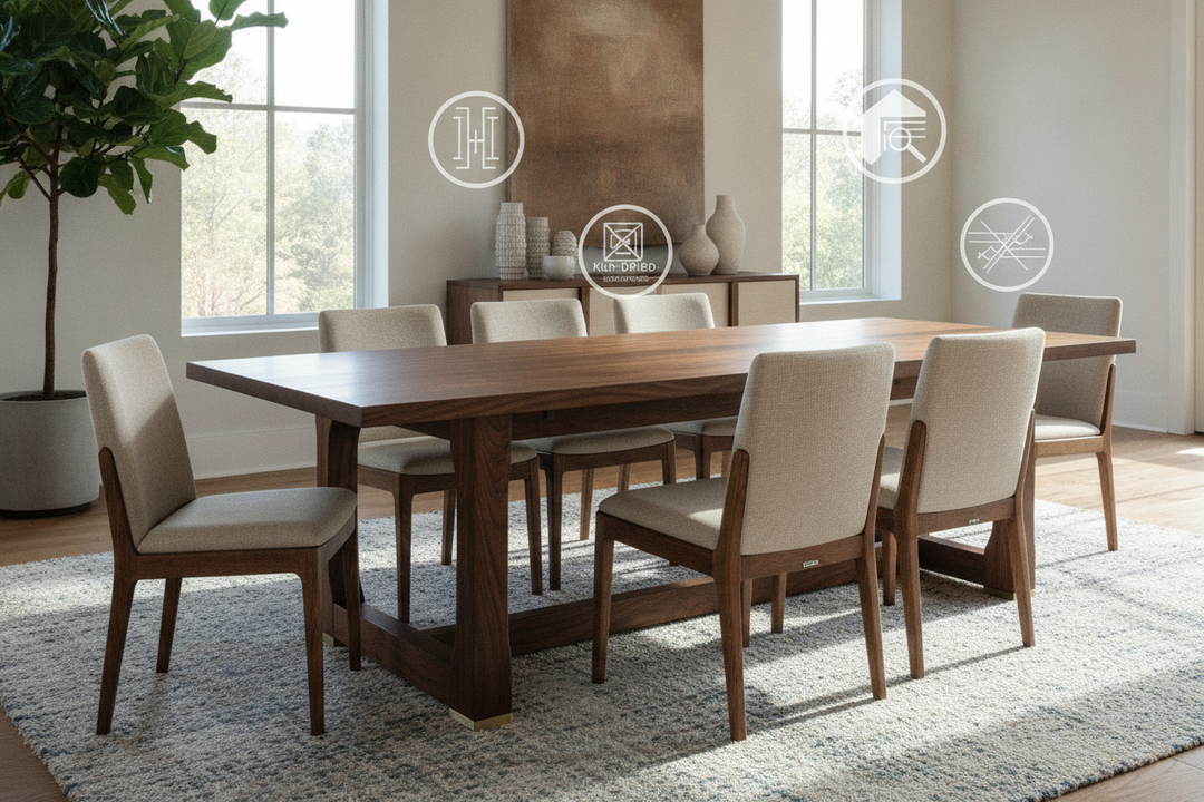 The 4 Hidden Details That Define High Quality Dining Room Tables