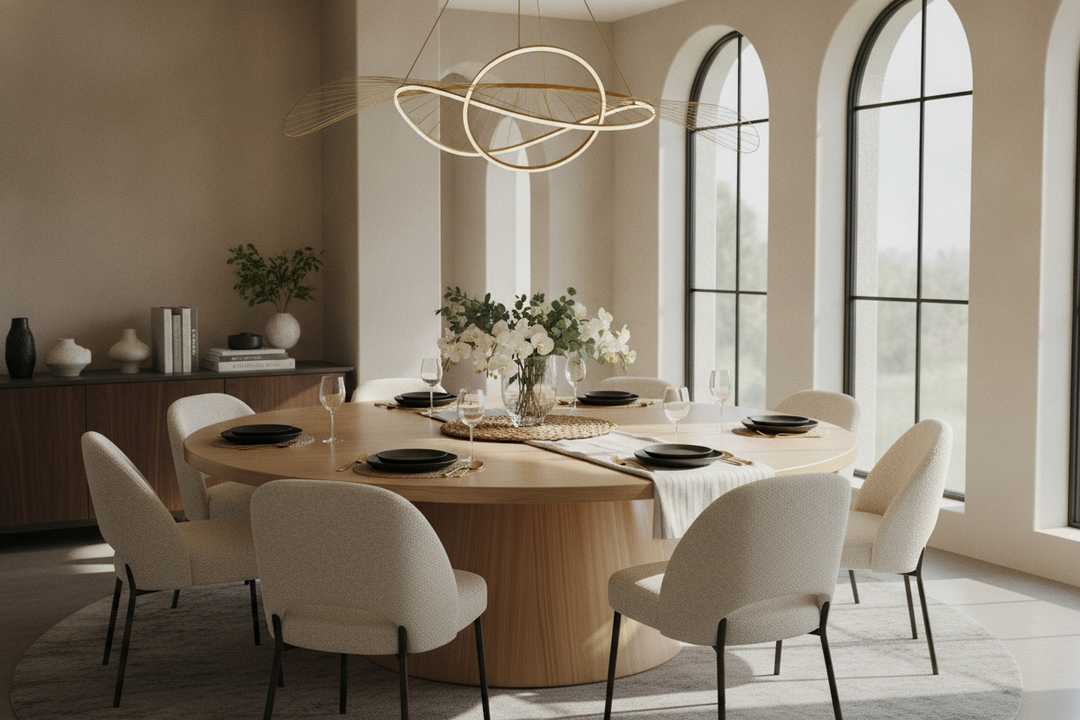 Why I'm Officially a Large Round Dining Room Table Set Convert