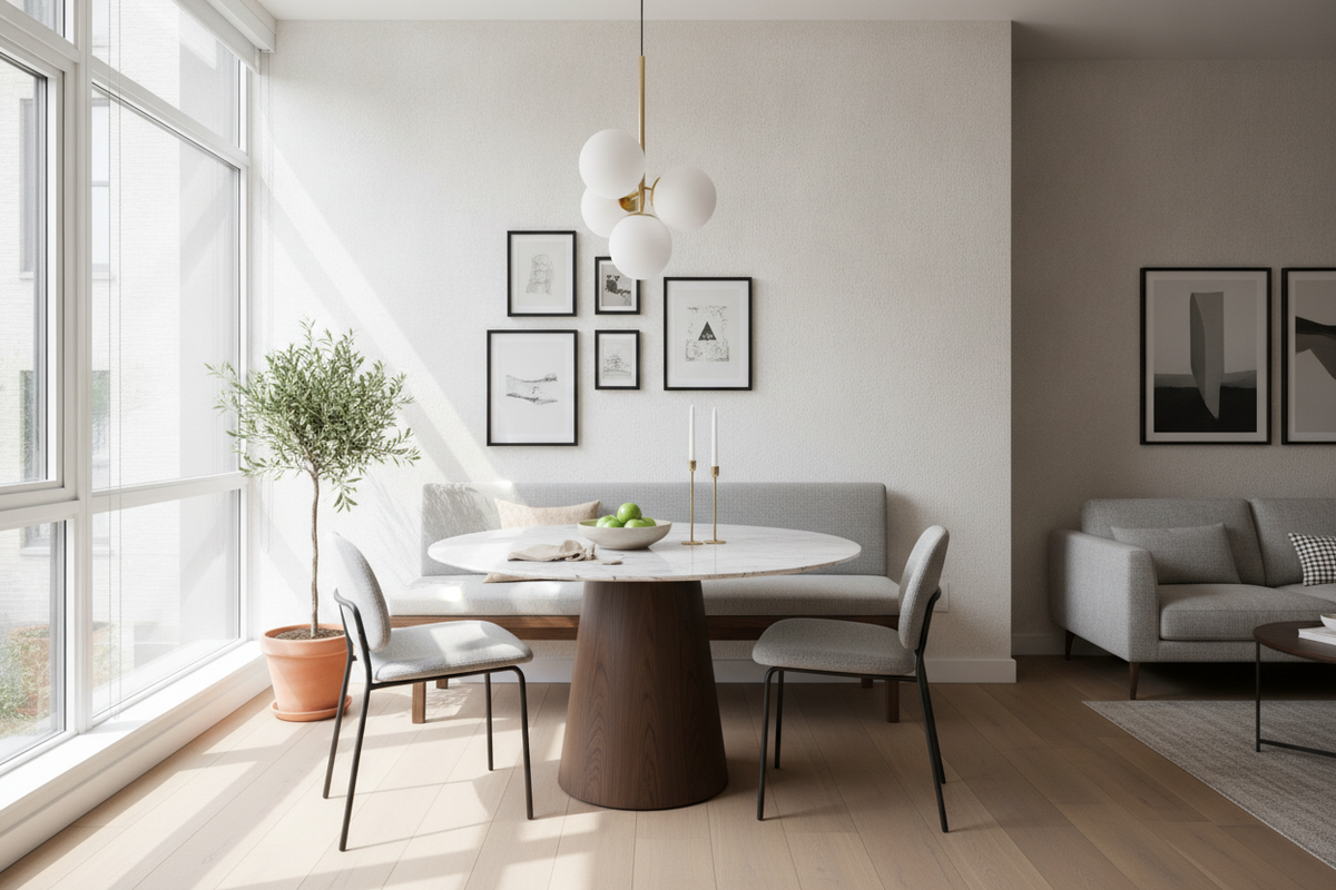 House vs. Condo Dining Room Tables: Why Scale Actually Matters