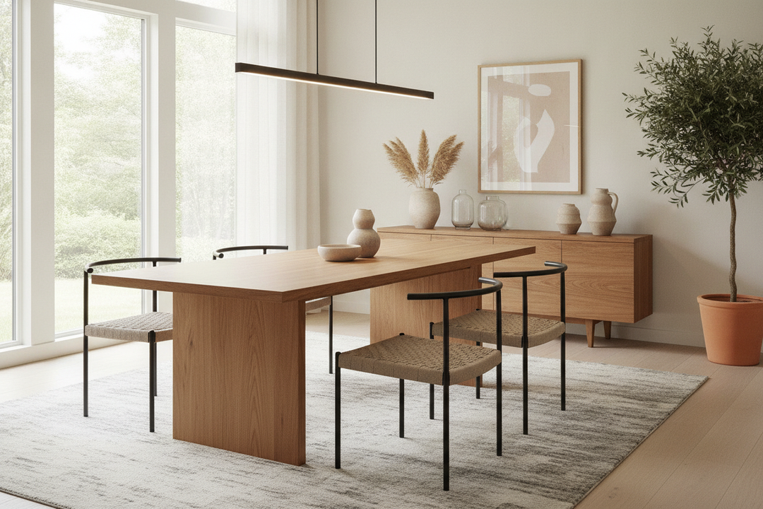 Why Your Cold Room Needs a Modern Dining Table Design Wooden