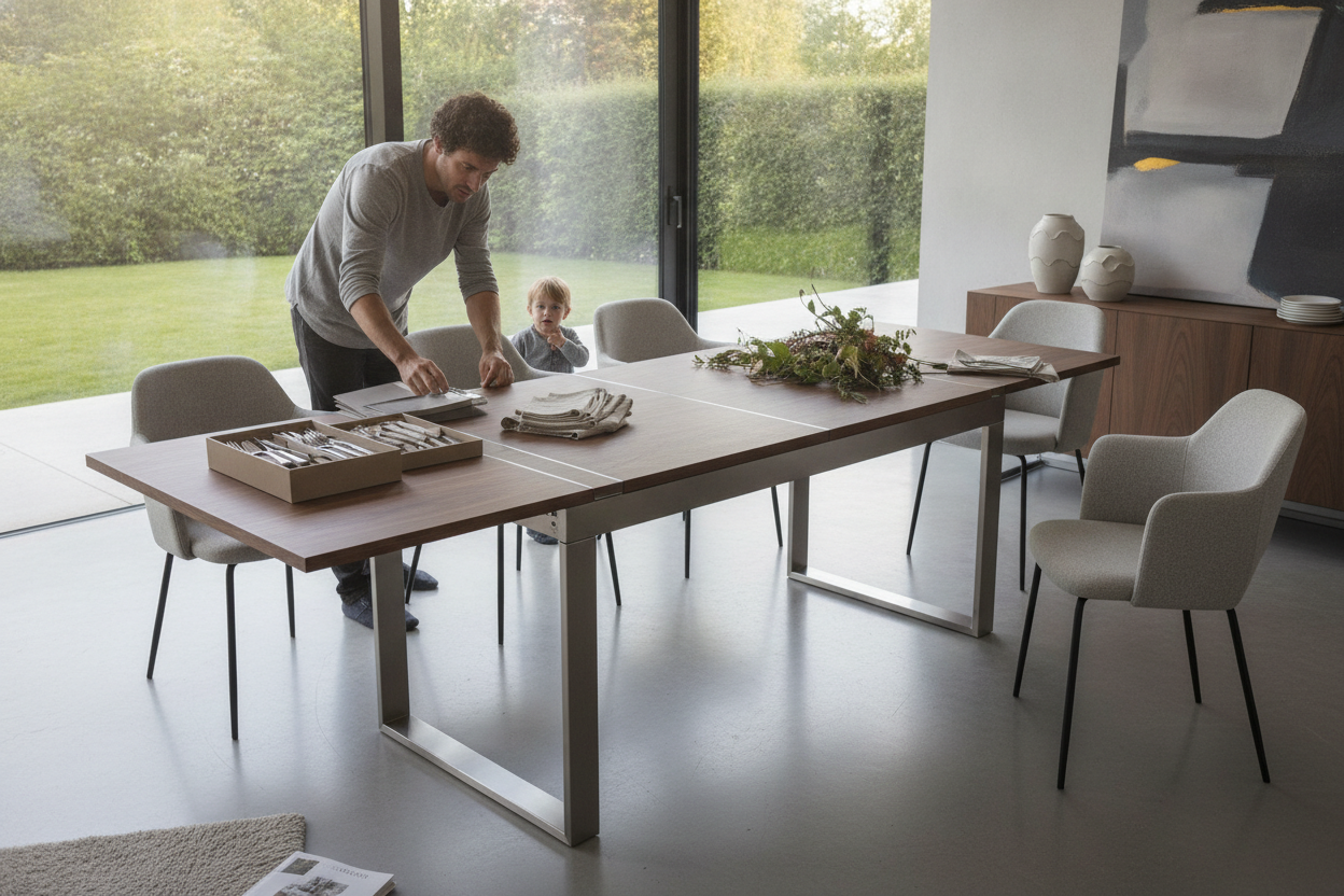 Why Most Dining Extension Tables Are Too Annoying to Actually Use