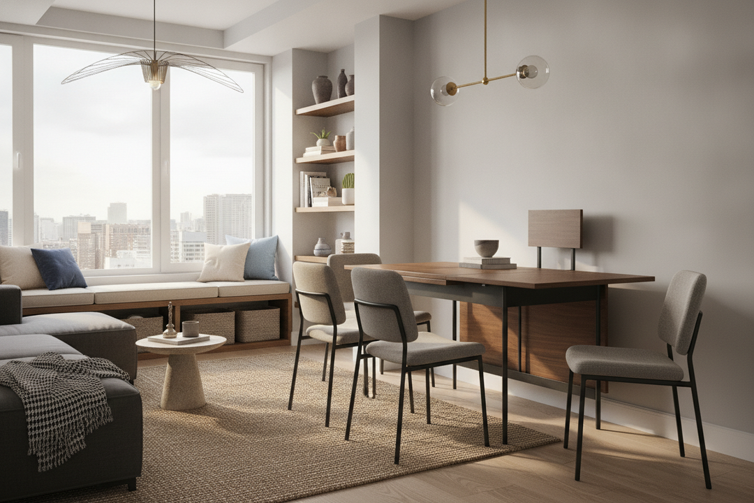 How to Buy a Dining Table That Folds (Without the Dorm Vibe)