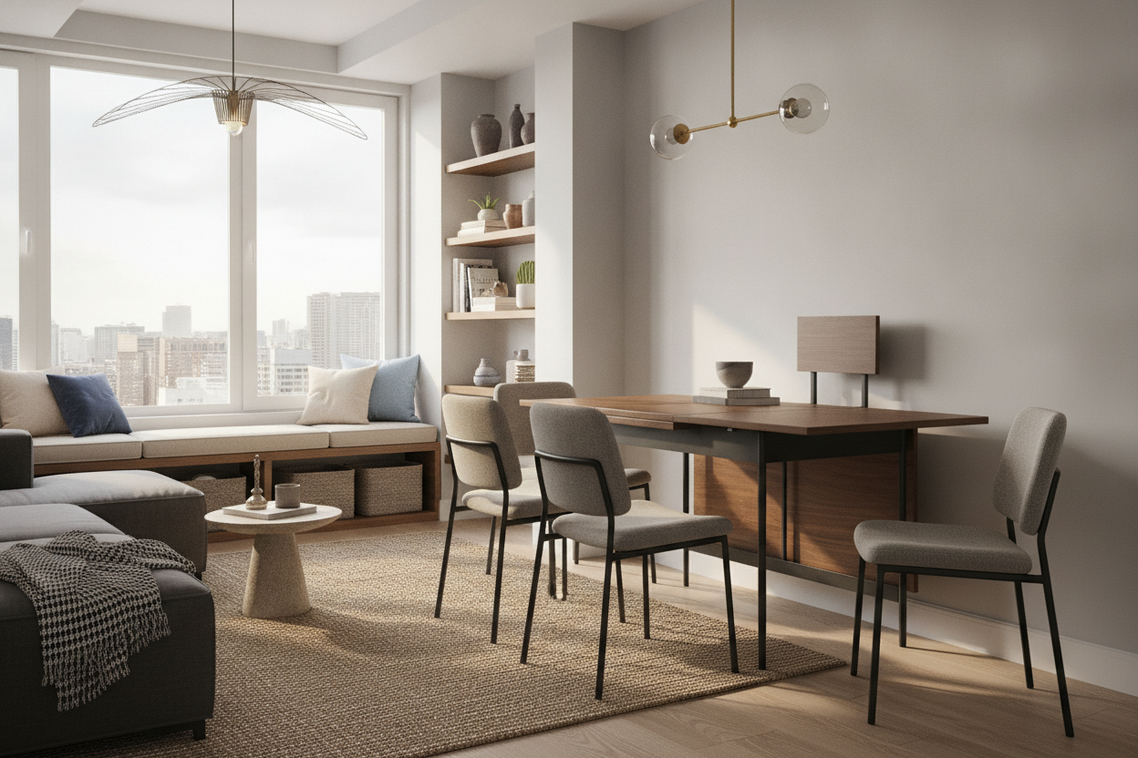 How to Buy a Dining Table That Folds (Without the Dorm Vibe)