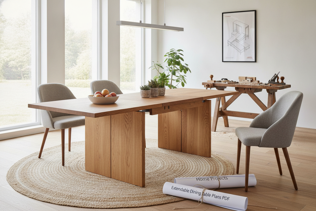 I Built a DIY Extendable Dining Table for $300 (And Learned a Lot)