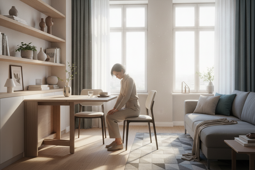 The Knee-Banging Truth of a Foldable Dining Table for Small Space