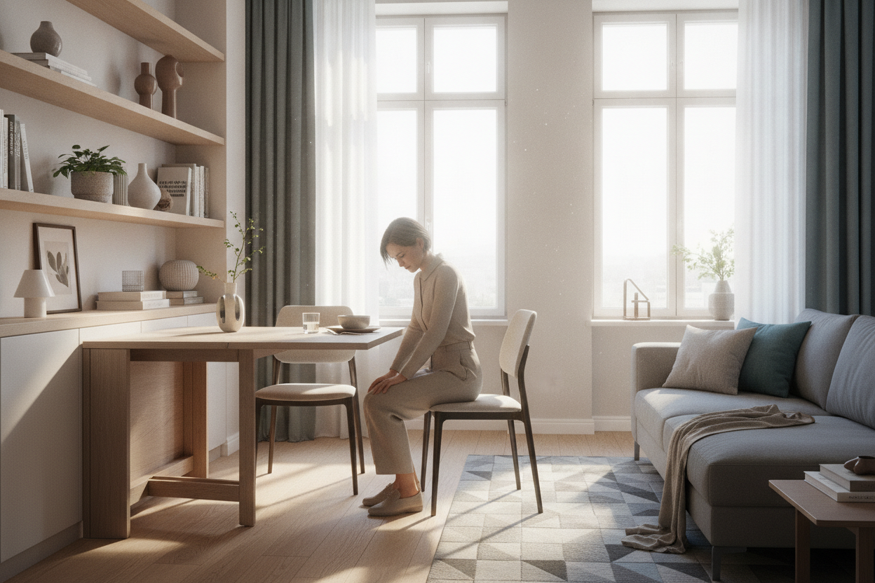 The Knee-Banging Truth of a Foldable Dining Table for Small Space