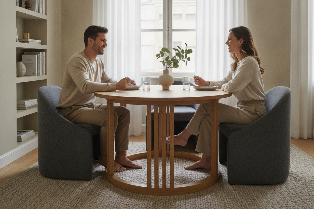 Is a Tuck Under Dining Table Actually Comfortable to Sit At?