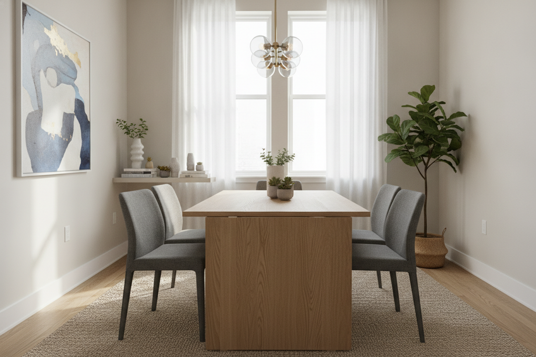 My Narrow Room Needed a 36 Wide Extendable Dining Table