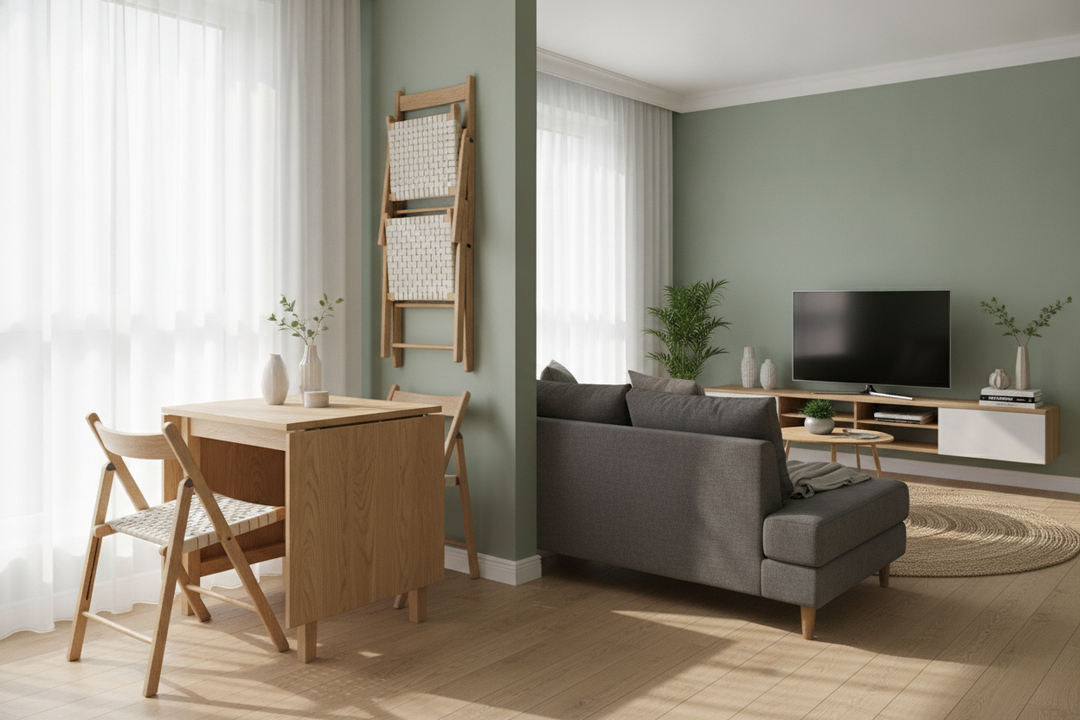 Why My Convertible Dining Table With Chairs Lives in a Corner