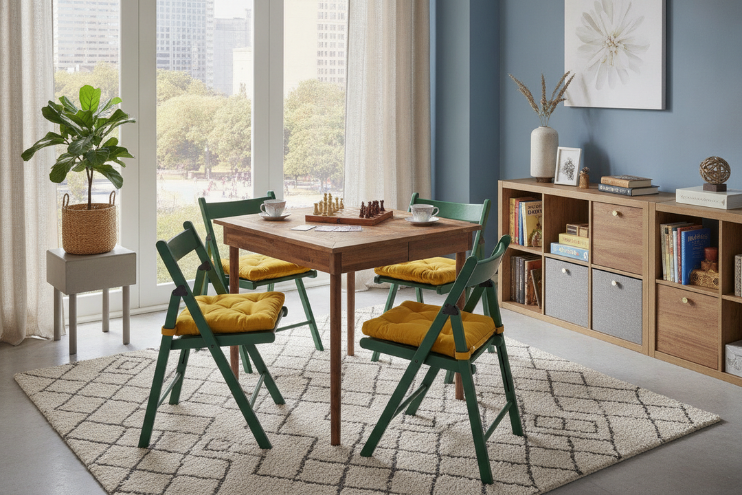 Is a Card Table and Chairs IKEA Setup Actually Good for Hosting?