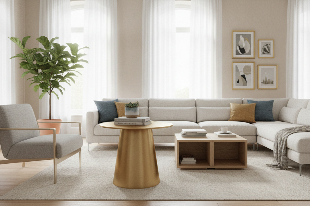 Yes, You Can Find a Gold Coffee Table IKEA Actually Makes