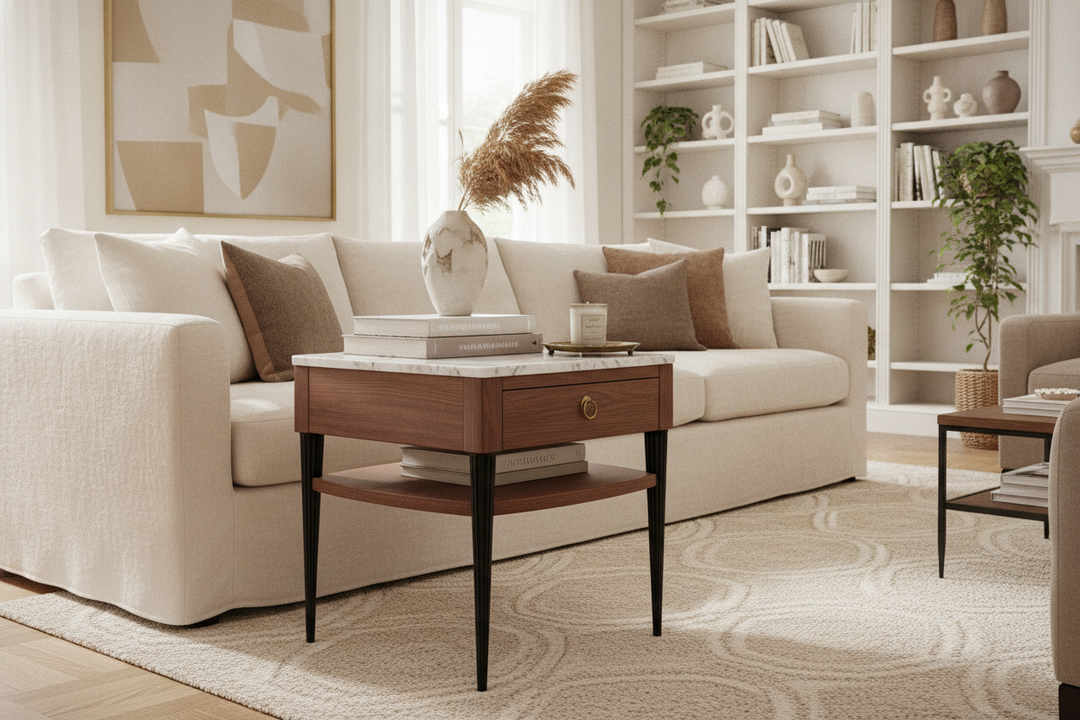 3 Rules for Making an IKEA Wood Side Table Look Expensive