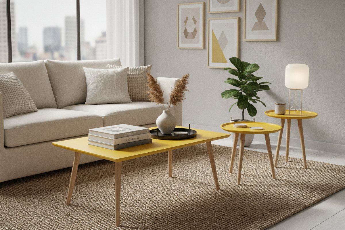 Why I Let an IKEA Yellow Side Table Ruin My Neutral Era