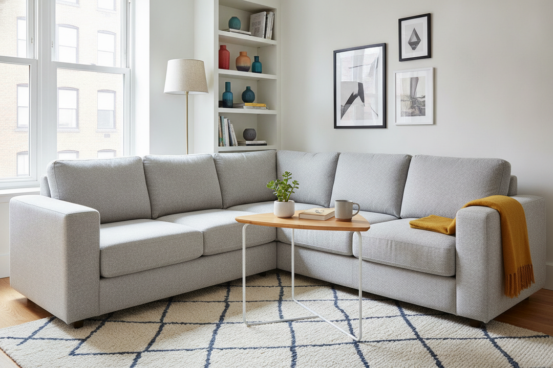 How an IKEA Triangular Table Fixes the Worst Room Layouts