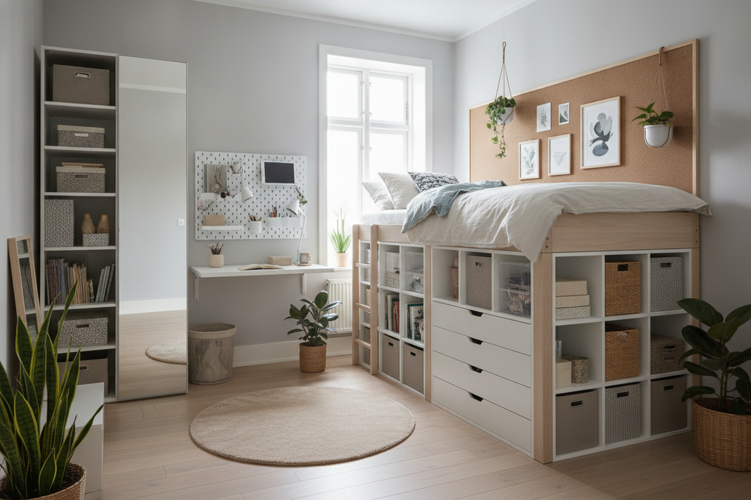 The Only IKEA Idea for Small Bedroom Chaos That Actually Worked