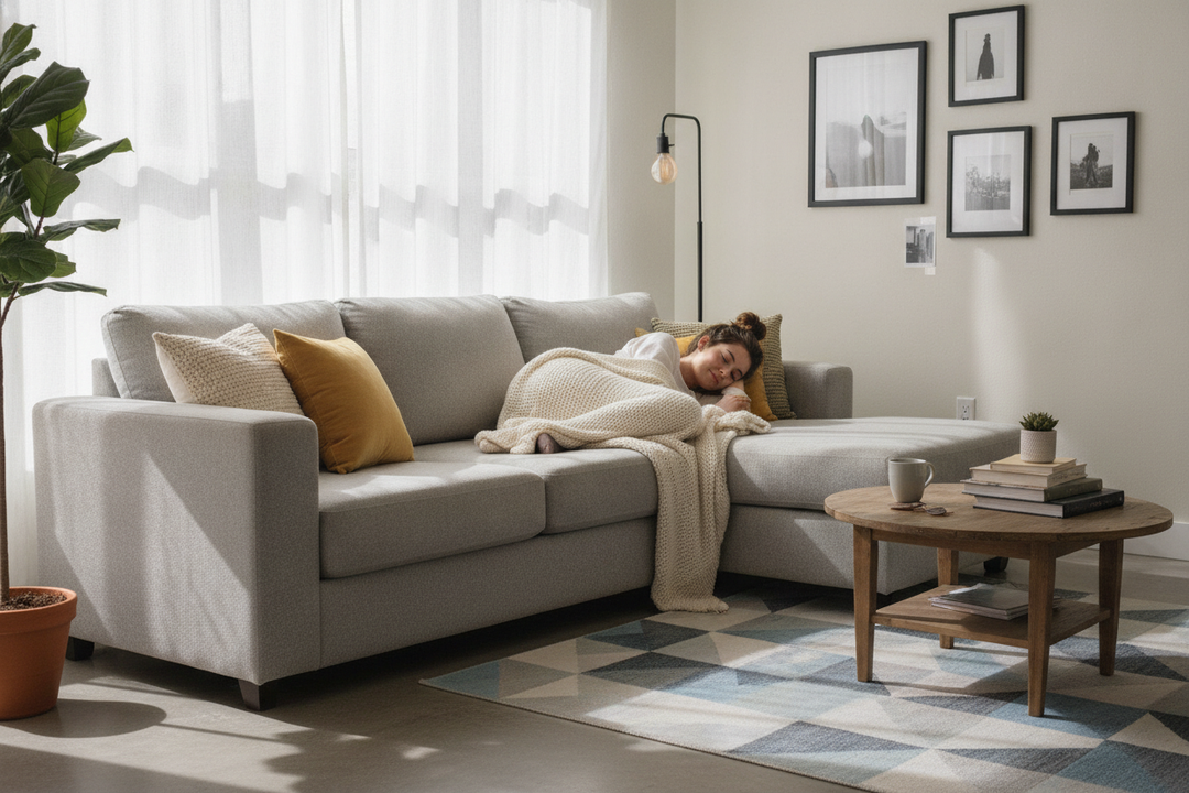 I Finally Found a Cheap Couch for Apartment Naps That Doesn't Suck