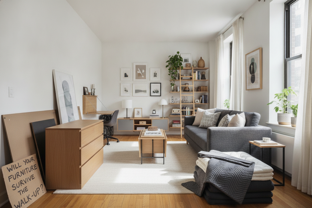 Will Your Furniture for NYC Apartments Survive the Walk-Up?