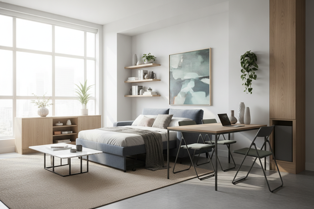 Stop Buying Clunky Convertible Furniture for Studio Apartments