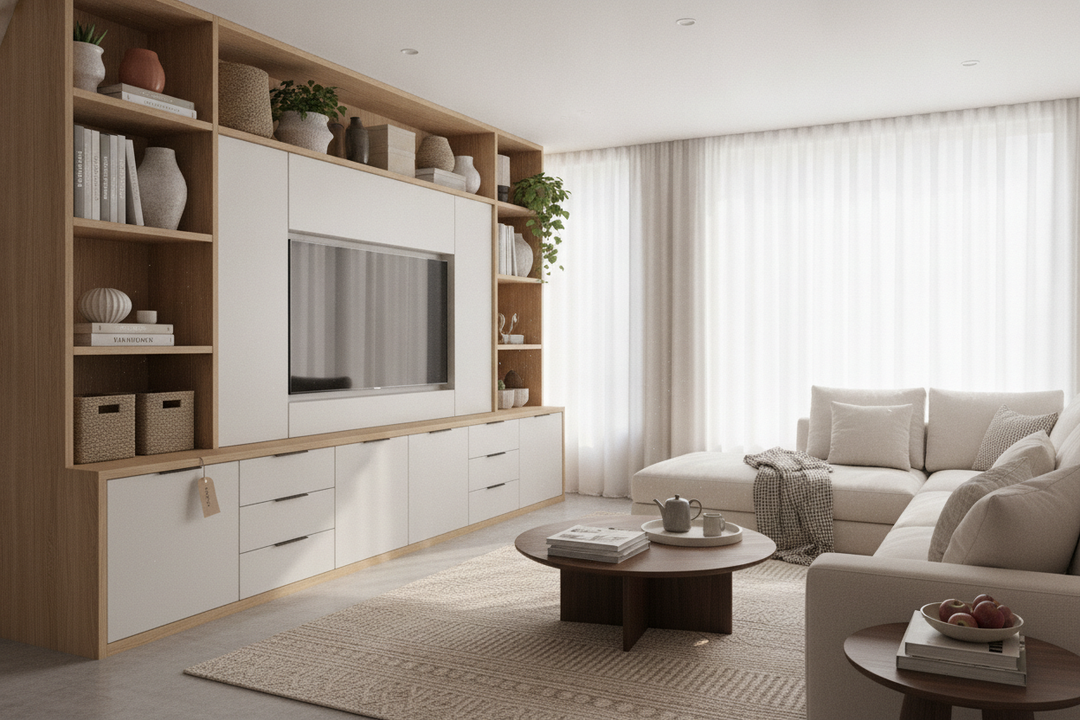 Why Most Built In Furniture for Living Room Storage Is Too Shallow