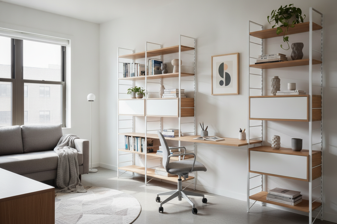 Why I Ditched My Heavy Setup for a Modular Desk and Shelving System