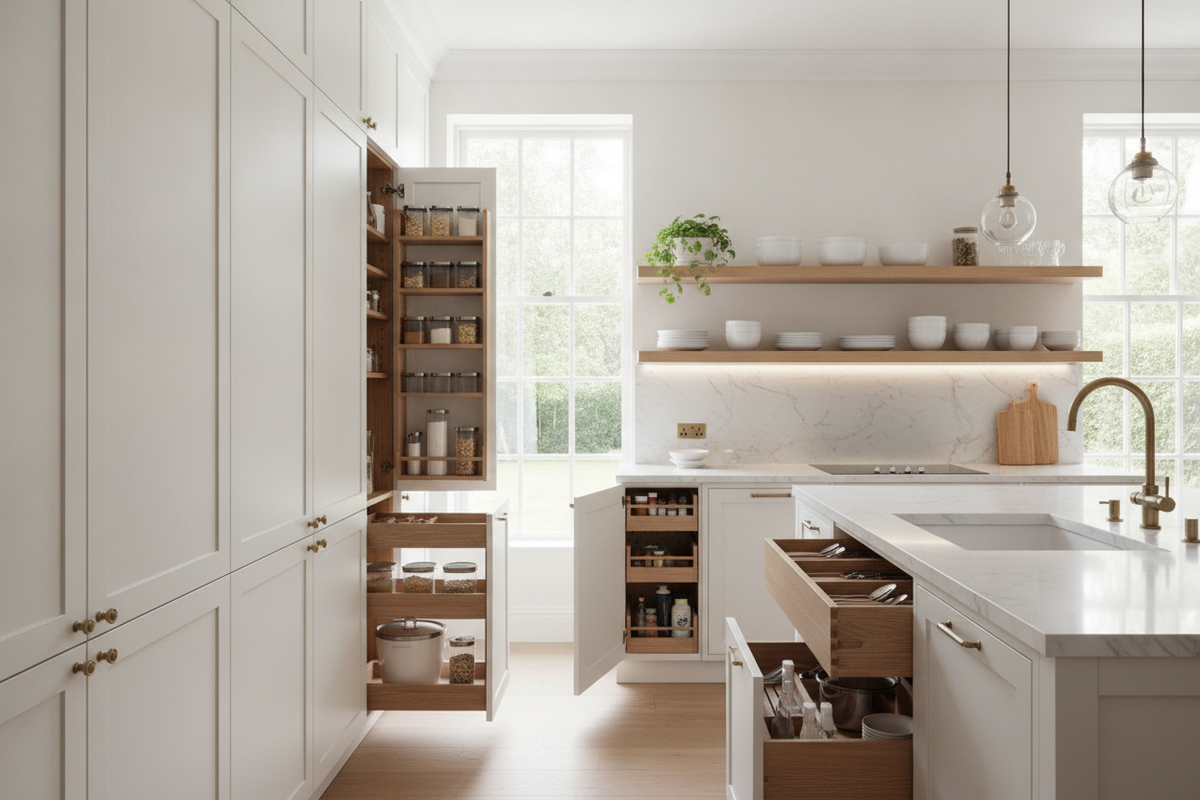 10 Simple Kitchen Storage Ideas: Maximize Space with Kitchen Units Storage