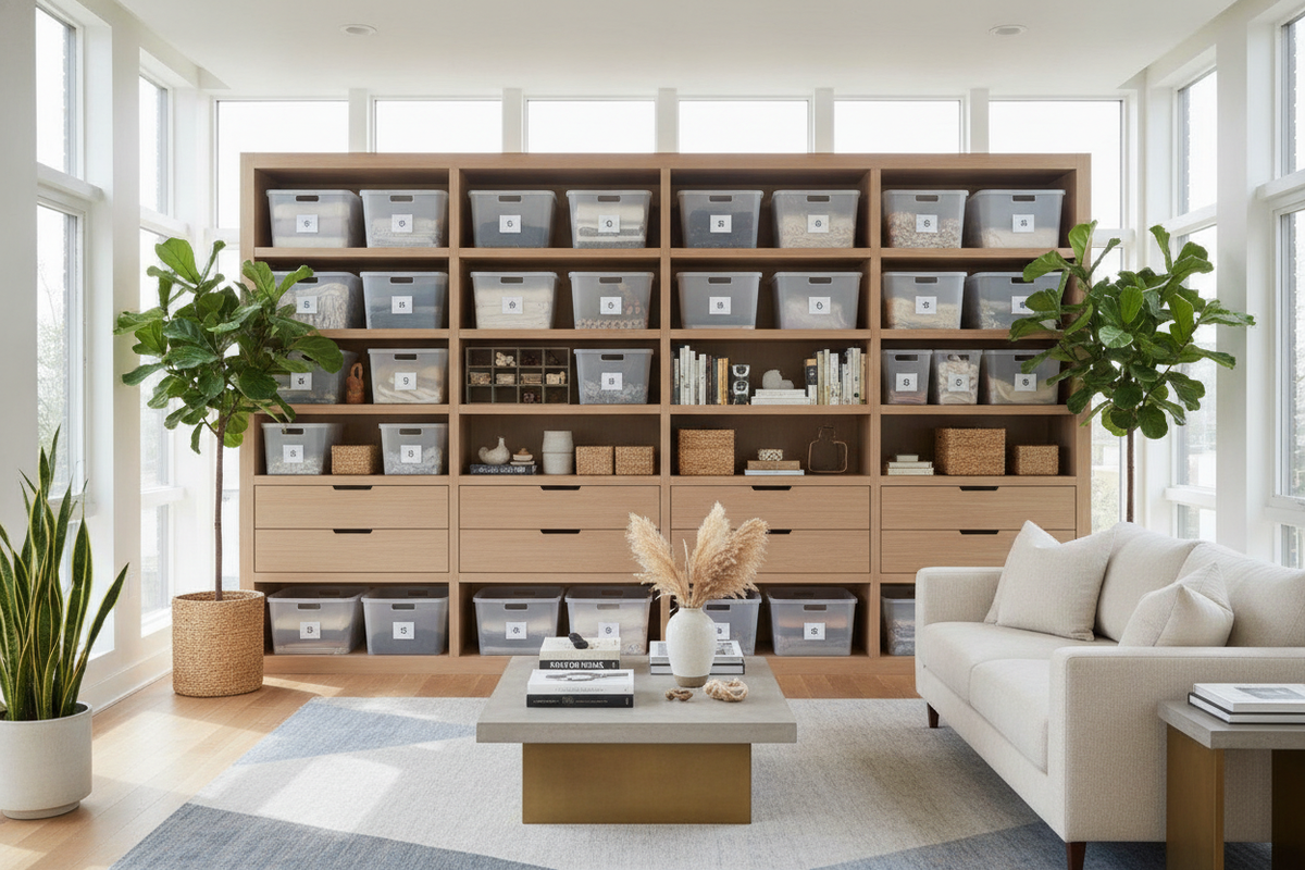 Organizing Storage Bins: How to Sort, Subdivide, and Store for Lasting Order