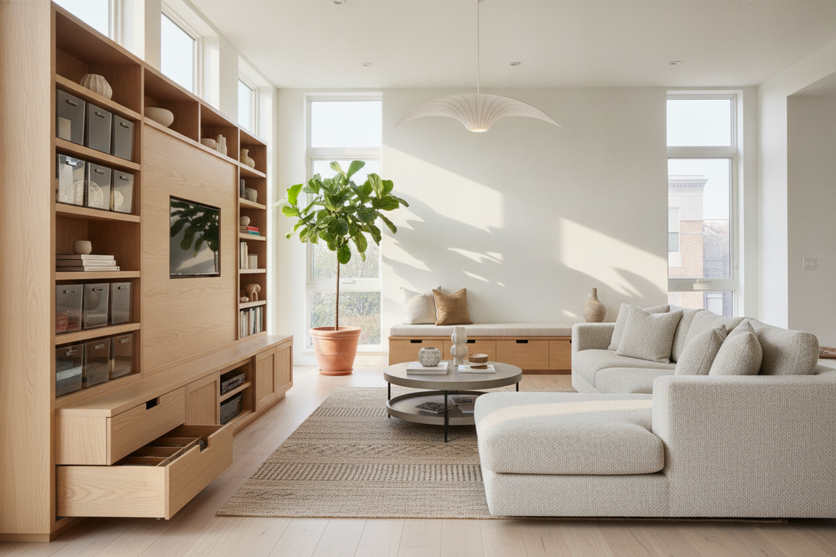 Easy Organizing Solutions: Practical Furniture & Low-Friction Storage Strategies