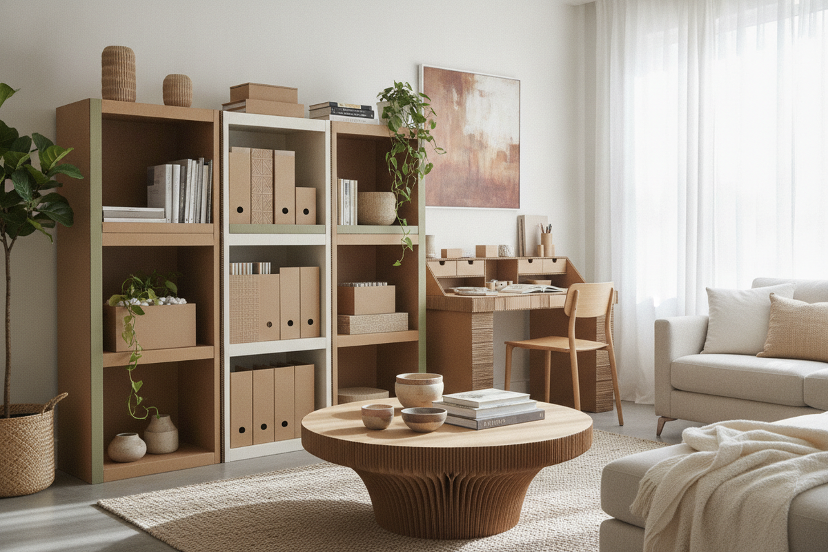Cardboard Organizers: Practical DIY Solutions and Styling Strategies for Every Room