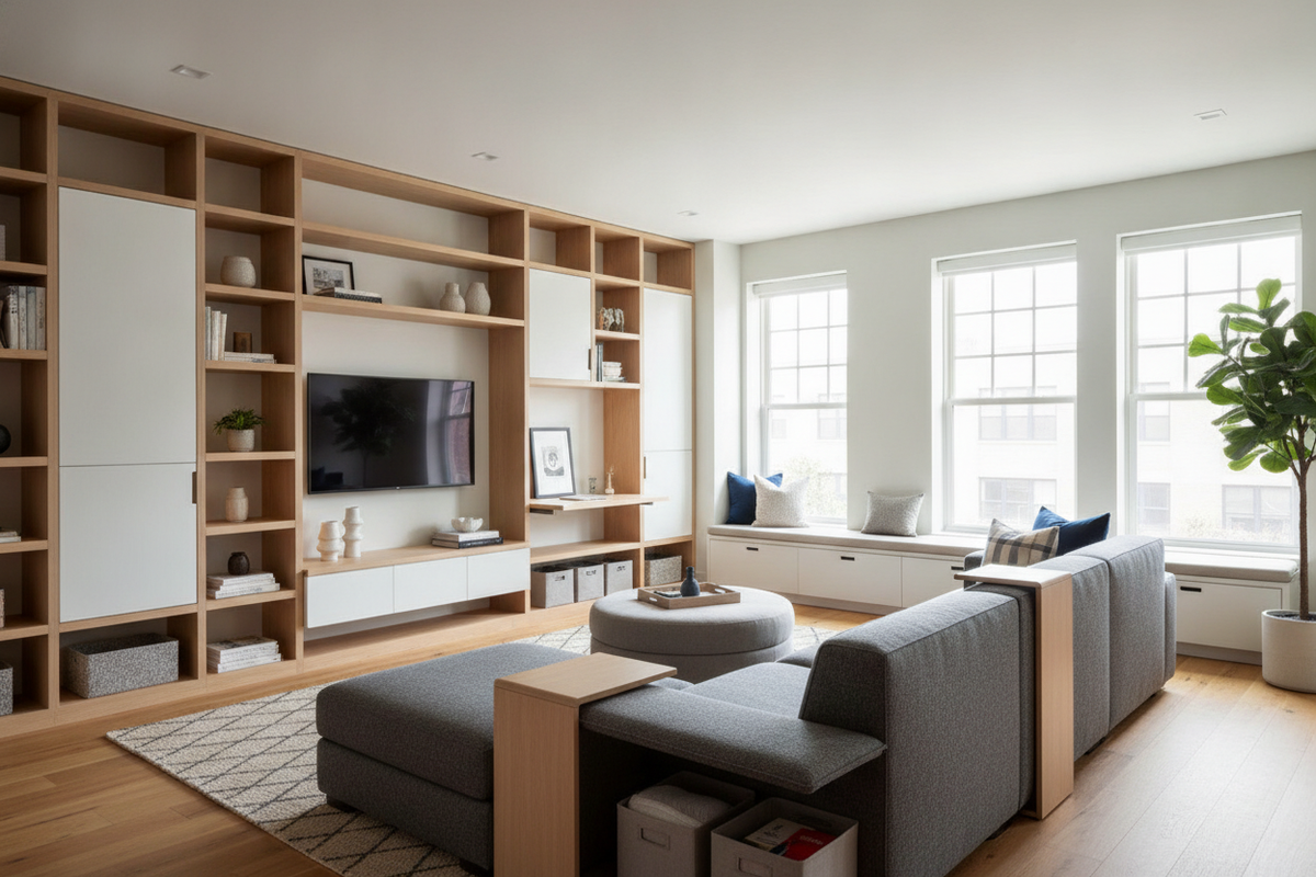 Ideas for Storage in Small Spaces: Smart Furniture Strategies & Layout Solutions